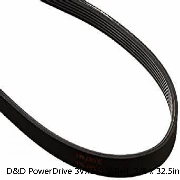 D&D PowerDrive 3VX325 V Belt  3/8 x 32.5in  Vbelt