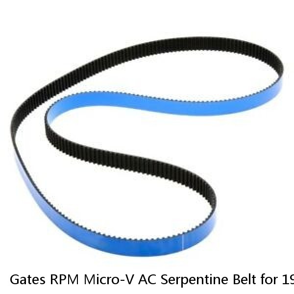 Gates RPM Micro-V AC Serpentine Belt for 1991-1993 BMW 318is 1.8L L4 wy