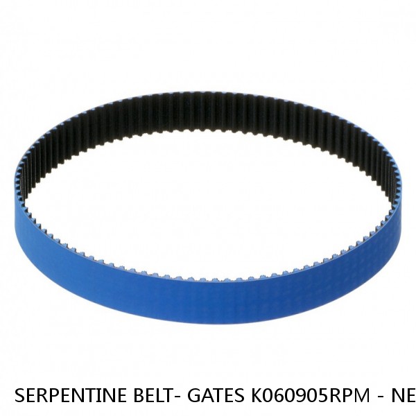 SERPENTINE BELT- GATES K060905RPM - NEW