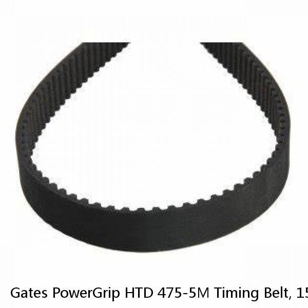 Gates PowerGrip HTD 475-5M Timing Belt, 15 mm wide, NEW