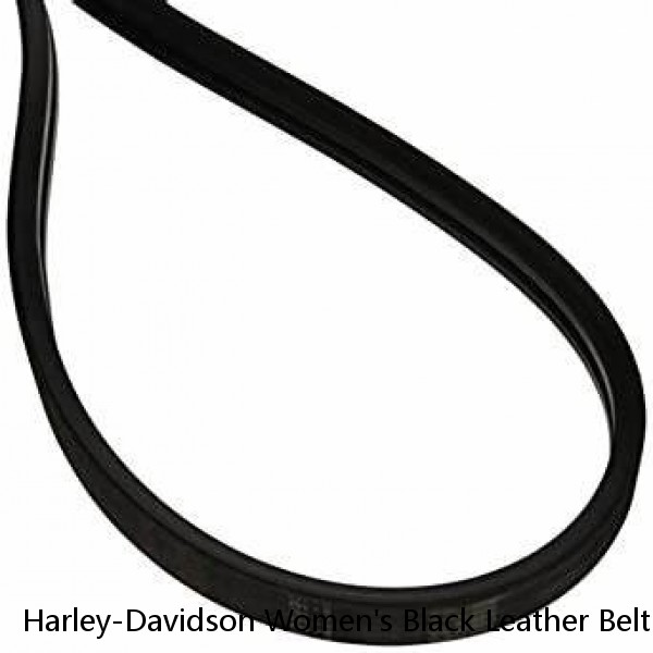 Harley-Davidson Women's Black Leather Belt Size 30"  Model 97913-01VX